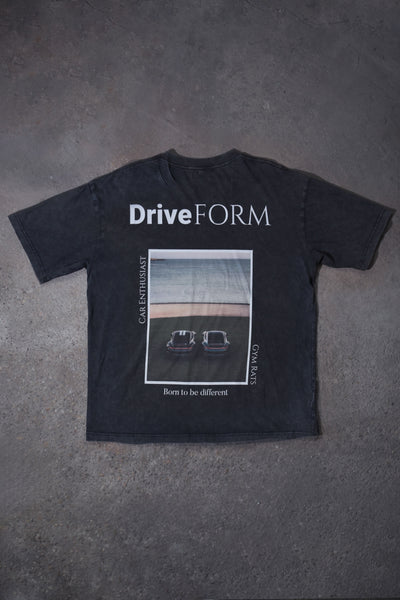 Ocean Drive Vintage Wash Premium Tee (Charcoal)