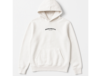 Pole Position Premium Hoodie (Ivory White)