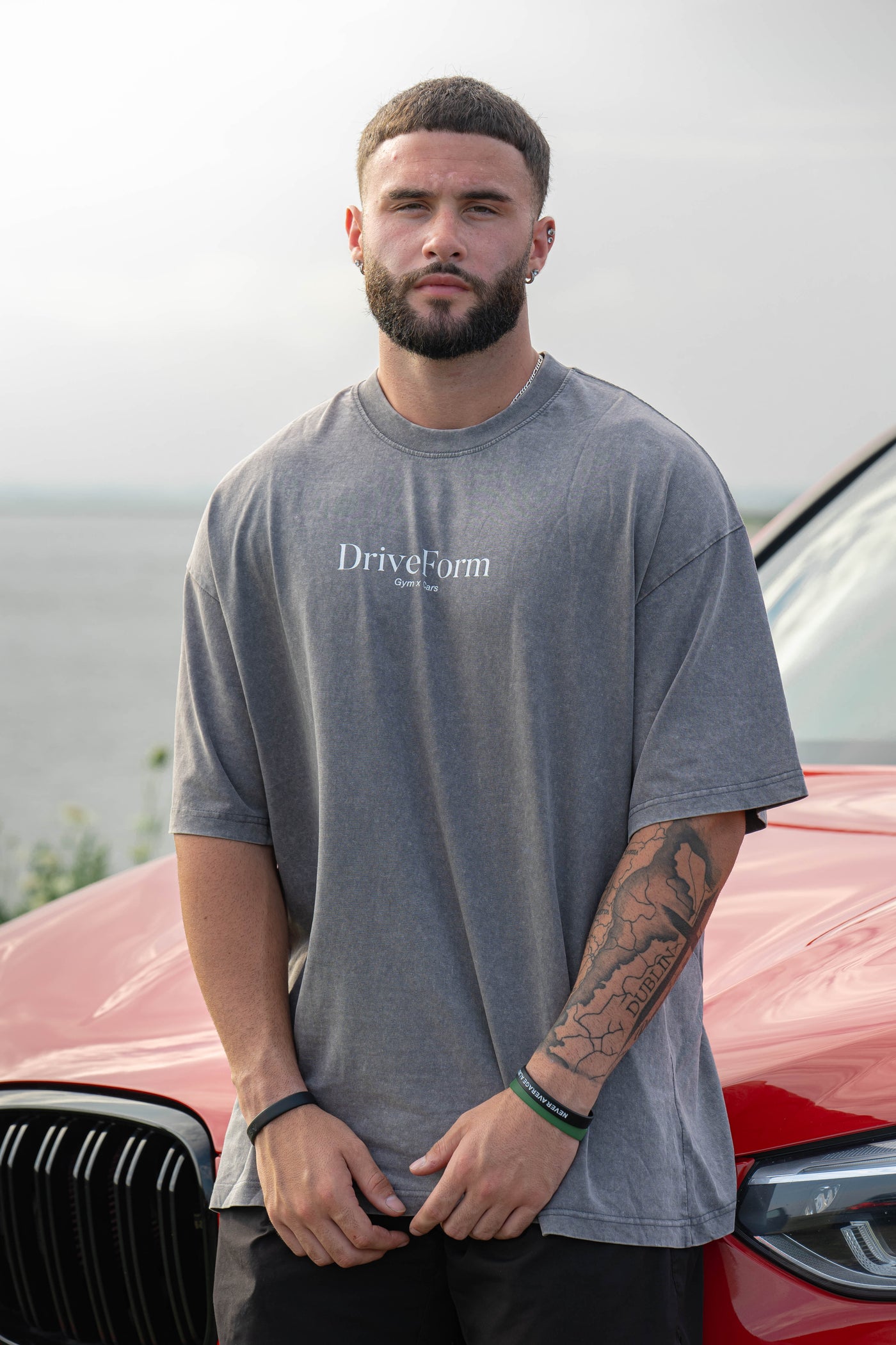 Ocean Drive Vintage Wash Premium Tee (Pirate Gray)