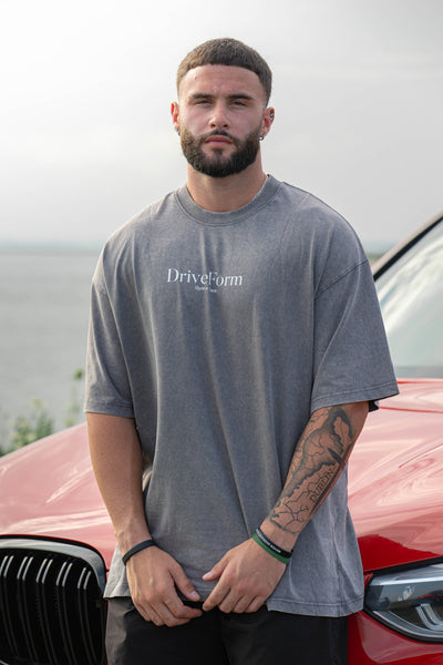 Ocean Drive Vintage Wash Premium Tee (Pirate Gray)
