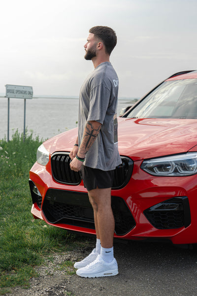 Ocean Drive Vintage Wash Premium Tee (Pirate Gray)